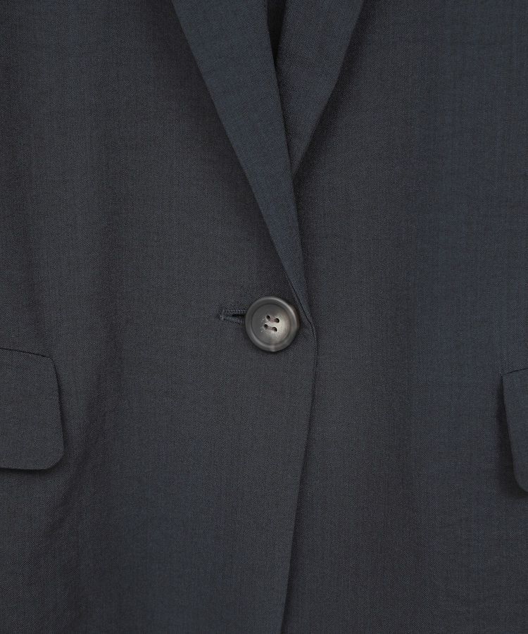 YECCA VECCA「リネンライクジャケット②」|テーラードジャケット|