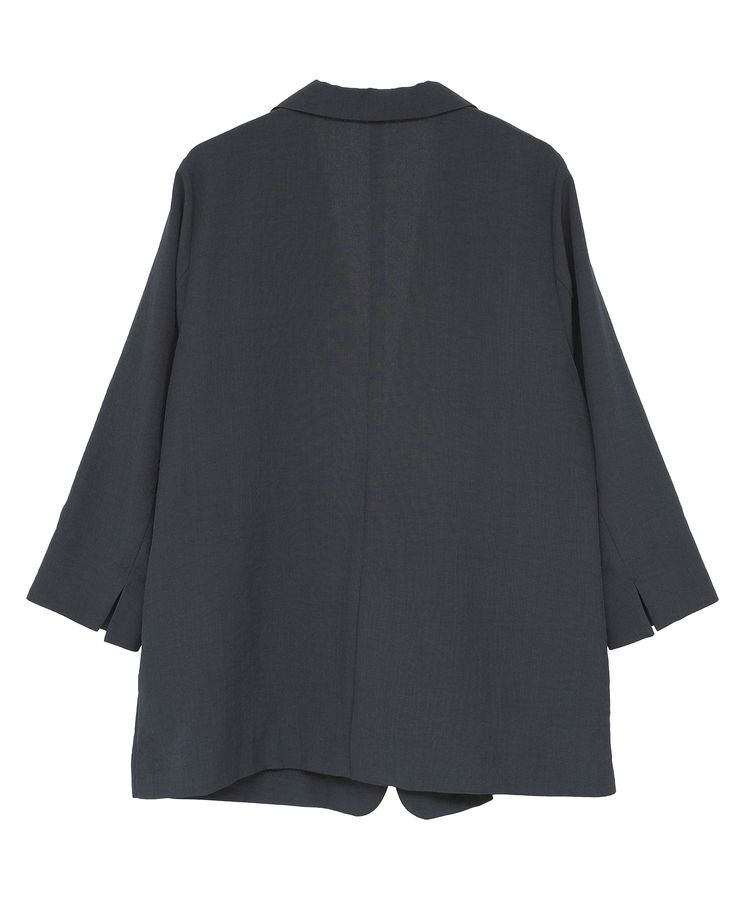 YECCA VECCA「リネンライクジャケット②」|テーラードジャケット|