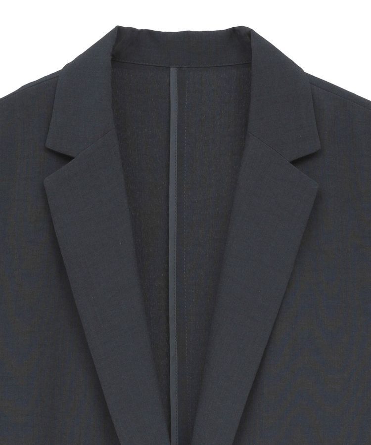 YECCA VECCA「リネンライクジャケット②」|テーラードジャケット|