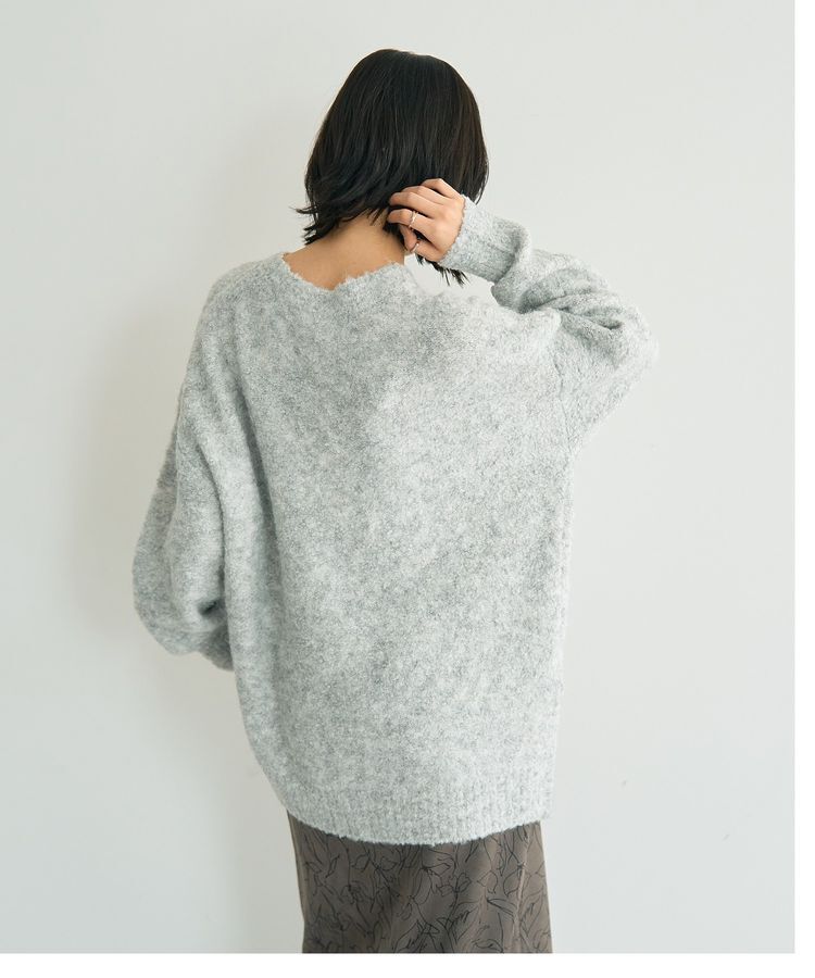 YECCA VECCA「ブークレニット」|ニット・セーター|