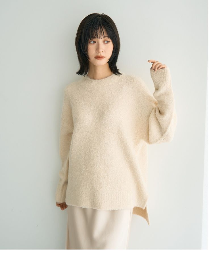 YECCA VECCA「ブークレニット」|ニット・セーター|