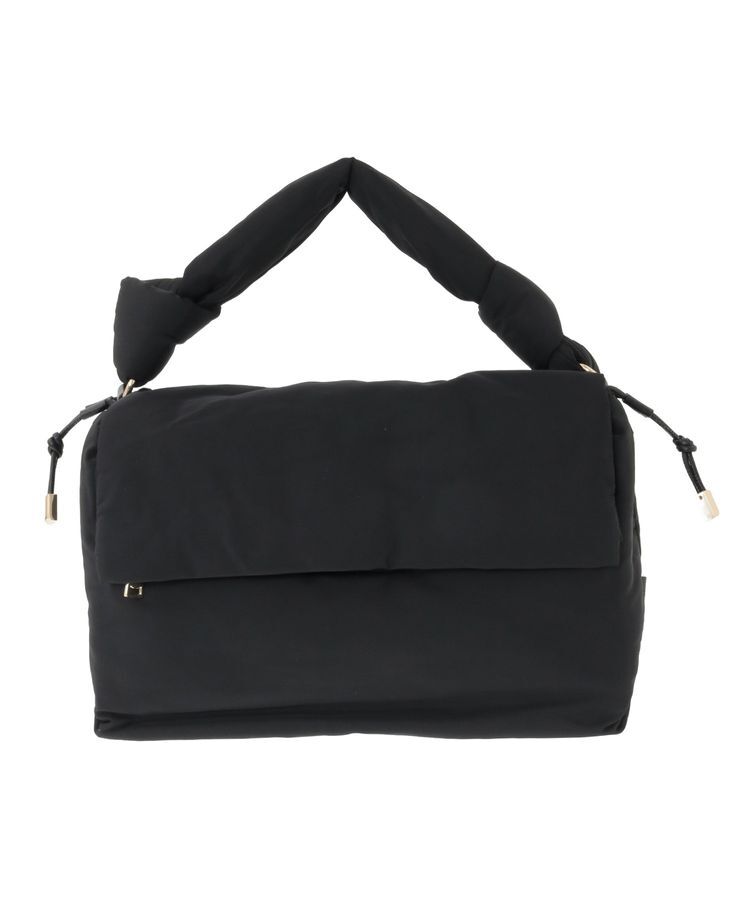 YECCA VECCA「【story.】ギャザーフラップハンドバッグ」|ハンドバッグ|