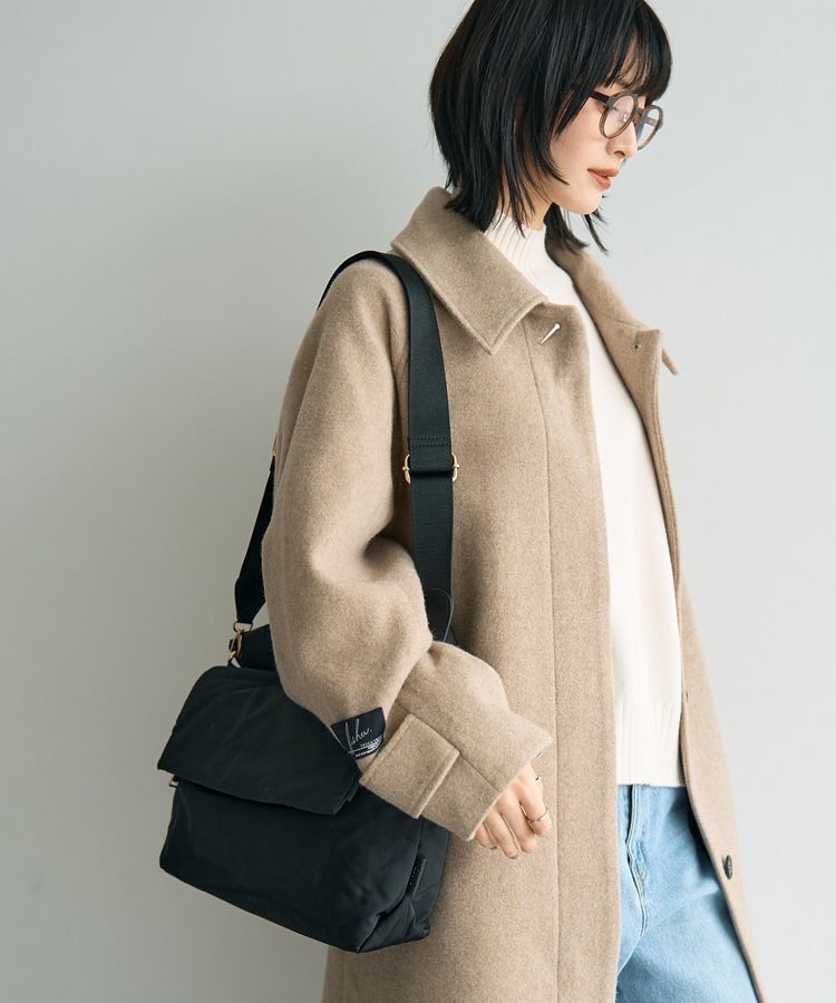 YECCA VECCA「【story.】ギャザーフラップハンドバッグ」|ハンドバッグ|