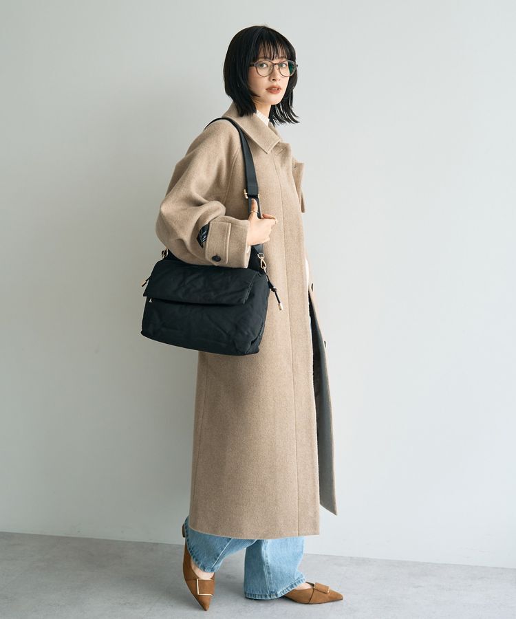 YECCA VECCA「【story.】ギャザーフラップハンドバッグ」|ハンドバッグ|