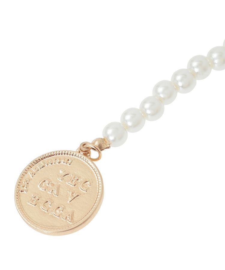 YECCA VECCA「マルチジョイントコインパールネックレス」|ネックレス|