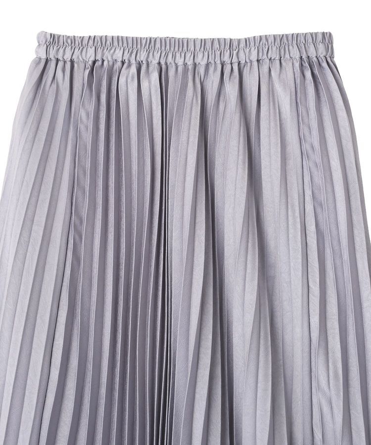 YECCA VECCA「サテンプリーツスカート」|スカート|