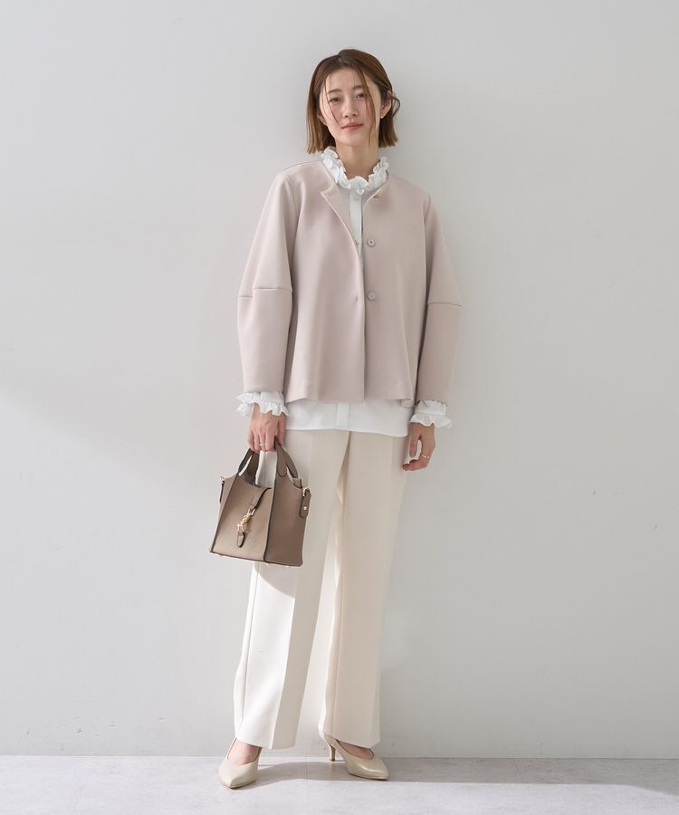 YECCA VECCA「ダンボールニットジャケット」|テーラードジャケット|