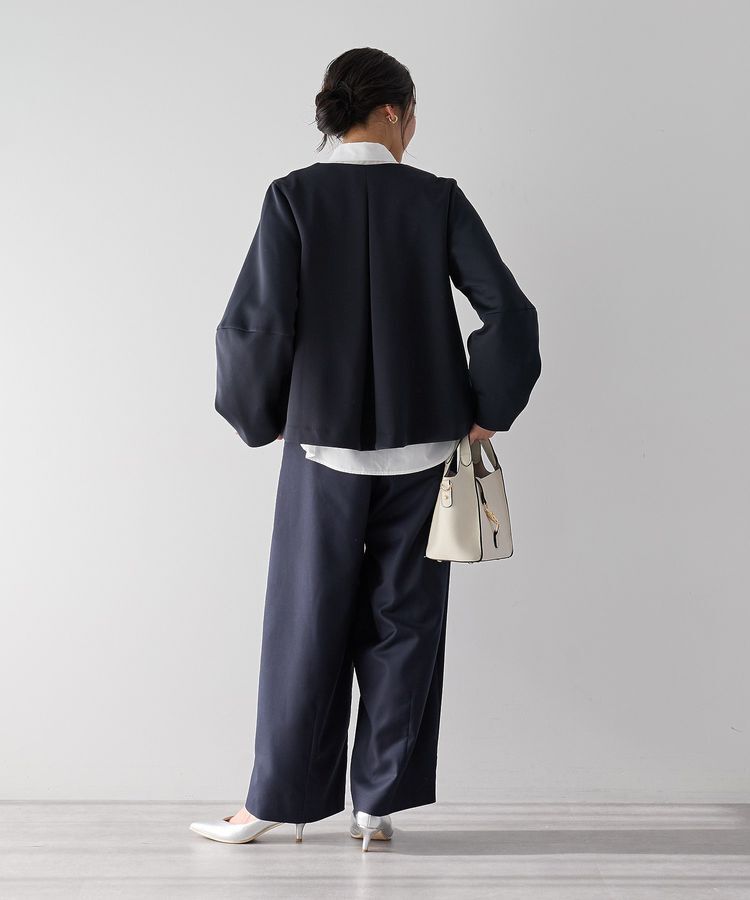 YECCA VECCA「ダンボールニットジャケット」|テーラードジャケット|