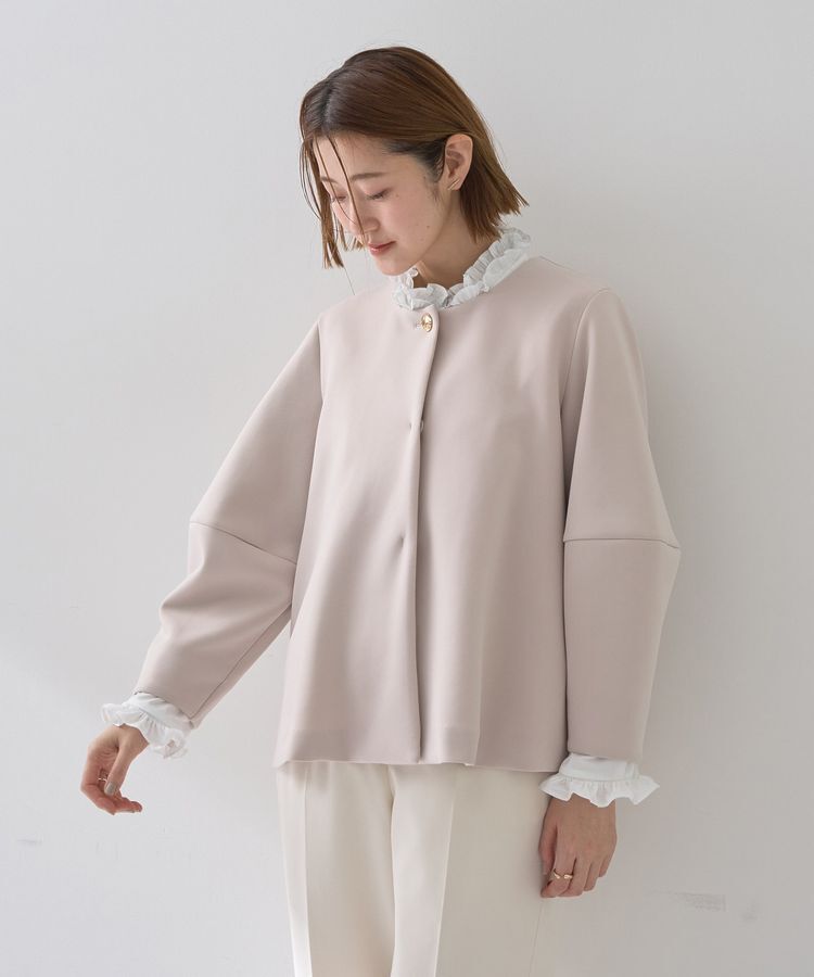 YECCA VECCA「ダンボールニットジャケット」|テーラードジャケット|