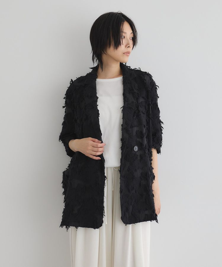 GARAGE OF GOOD CLOTHING「ジャガード半袖ジャケット」|テーラードジャケット|