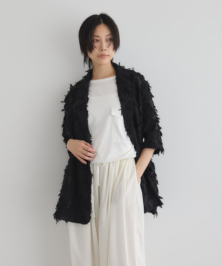 GARAGE OF GOOD CLOTHING「ジャガード半袖ジャケット」|テーラードジャケット|