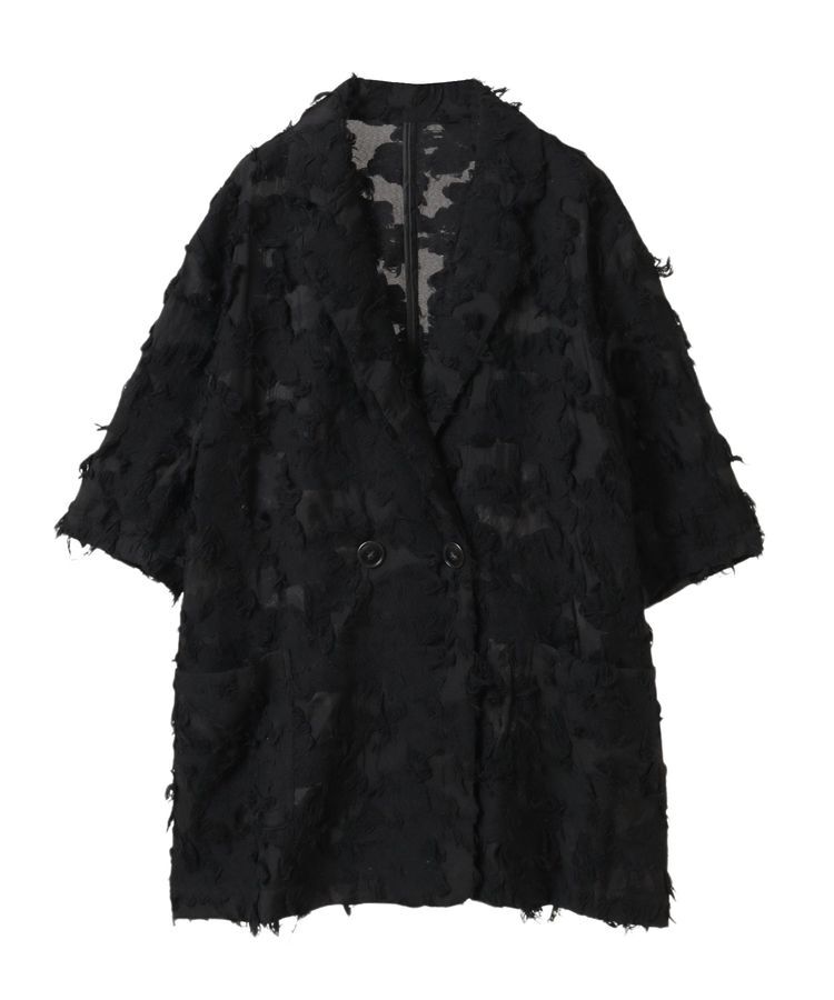 GARAGE OF GOOD CLOTHING「ジャガード半袖ジャケット」|テーラードジャケット|