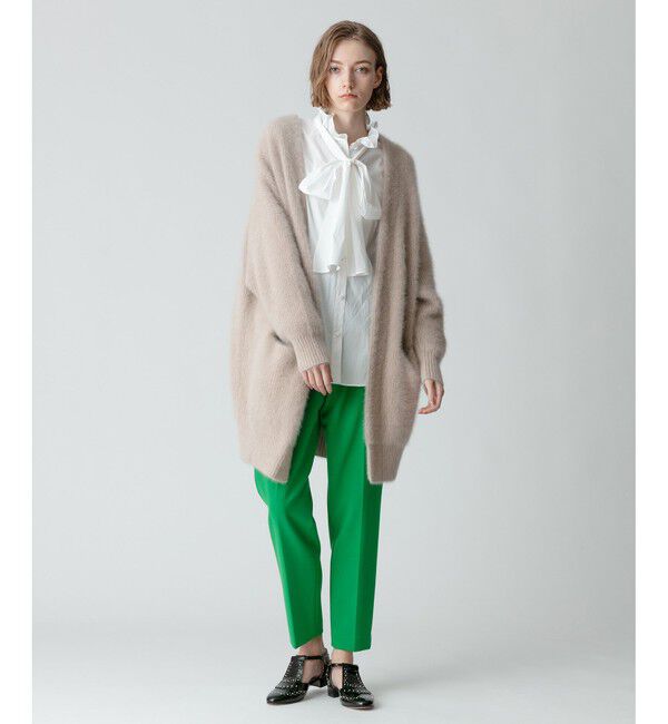 allureville「ダブルクロステーパードタックパンツ」|その他|