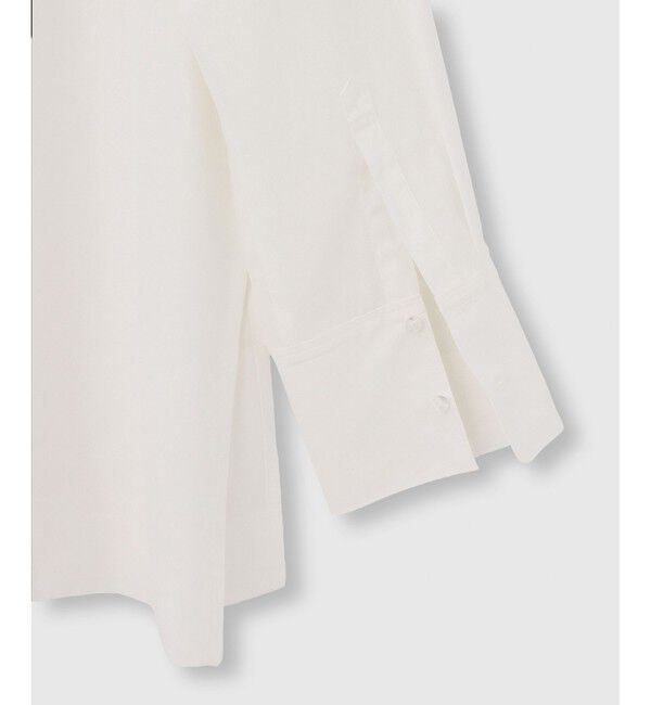 allureville「ダンガリーバンドカラーシャツ」|シャツ・ブラウス|