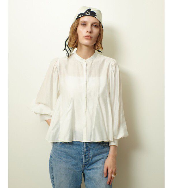 allureville「ヘムマチフレアブラウス」|シャツ・ブラウス|