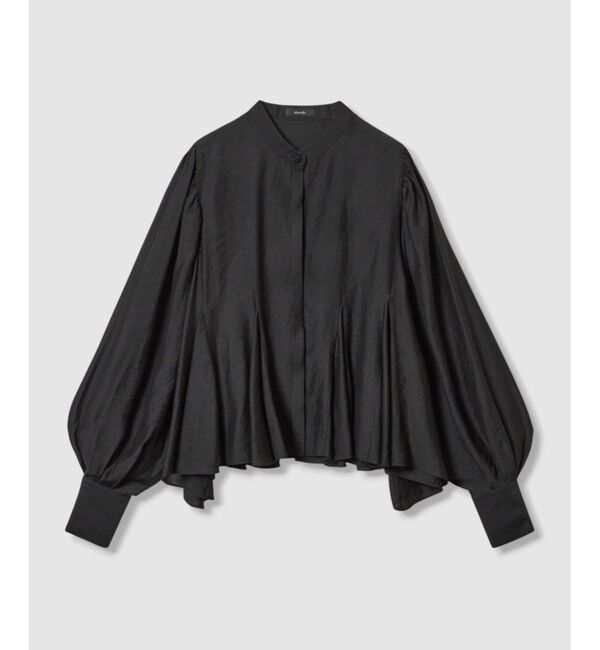 allureville「ヘムマチフレアブラウス」|シャツ・ブラウス|