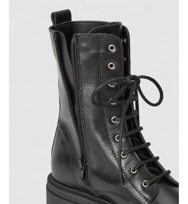 allureville「レースアップショートブーツ」|ロングブーツ|