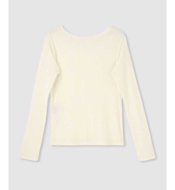 allureville「シアーストライプロンT」|Tシャツ・カットソー|