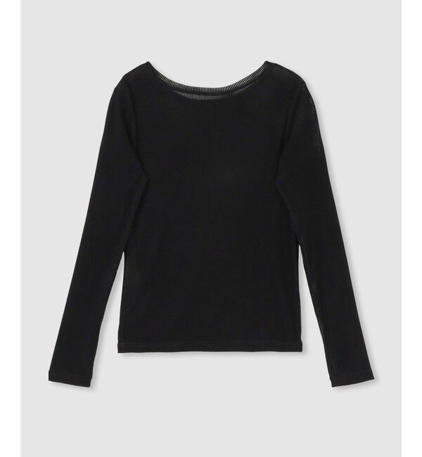 allureville「シアーストライプロンT」|Tシャツ・カットソー|