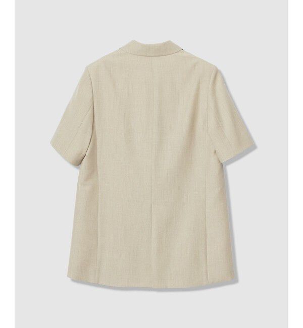 allureville「ハーフスリーブジャケット」|テーラードジャケット|