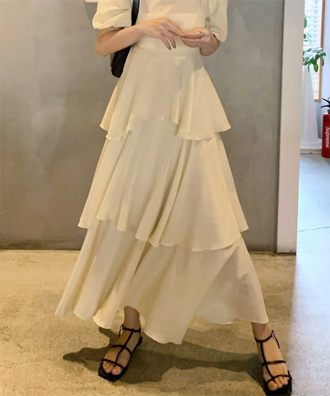 titivate「【いつきさんS/Sコラボアイテム】ﾗﾝﾀﾞﾑﾍﾑﾃｨｱｰﾄﾞﾜﾝﾋﾟｰｽ」|ワンピース|