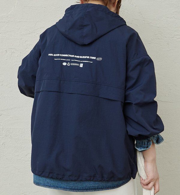  「【F&B】撥水リサイクルナイロンアノラックパーカー」|テーラードジャケット|