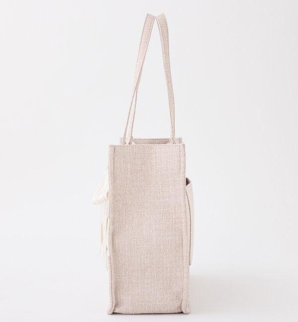  「【LouLoumei】スカーフ付きツイードキャリーオントート／自立可能／推し活」|ショルダー・メッセンジャー|