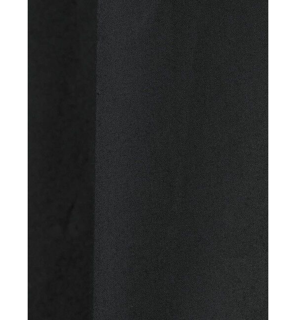 MidiUmi「MidiUmi Aラインバンドカラーシャツワンピース」|ワンピース|