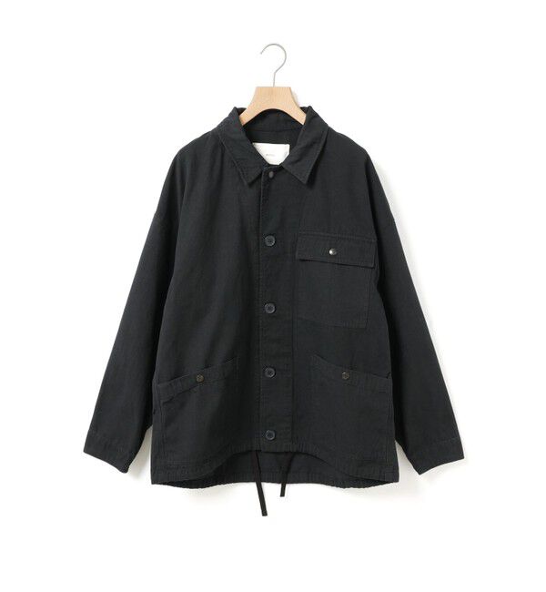 MidiUmi「MidiUmi カバーオール」|テーラードジャケット|ブラック