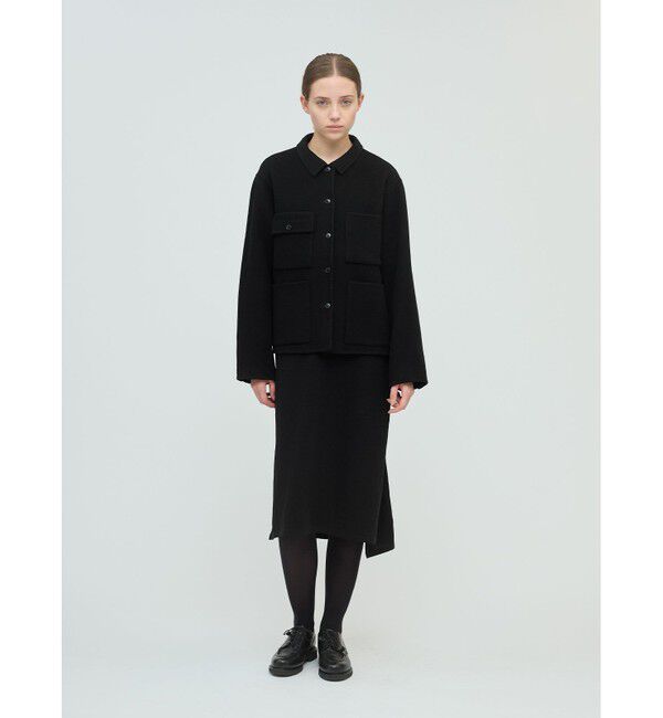 mizuiro ind「mizuiro ind ウールユーティリティジャケット」|その他|