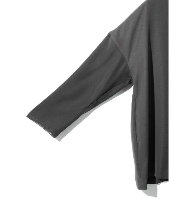 MIDIUMISOLID「MIDIUMISOLID for Ladies ジャケットライクカーディガン」|ノーカラージャケット|