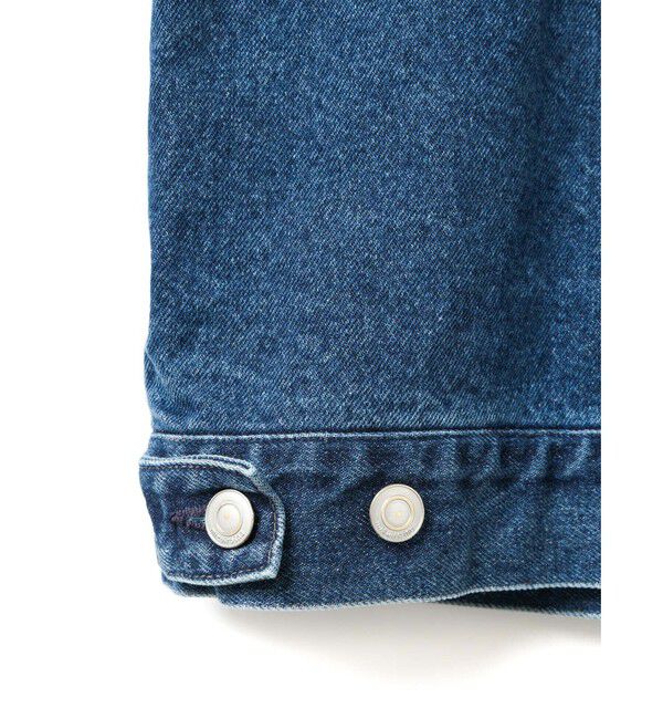 mizuiro ind「mizuiro ind コンパクトデニムジャケット(ダメージ)」|テーラードジャケット|