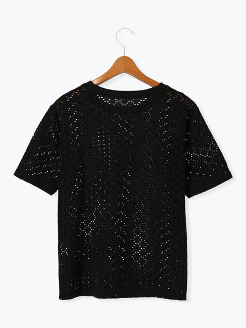 Lugnoncure「カットレースハーフスリーブトップス」|その他|