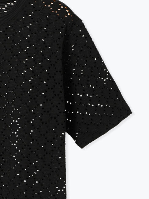 Lugnoncure「カットレースハーフスリーブトップス」|その他|