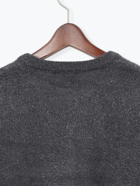 Te chichi「ラメシャギークルーネックカーディガン」|カーディガン|