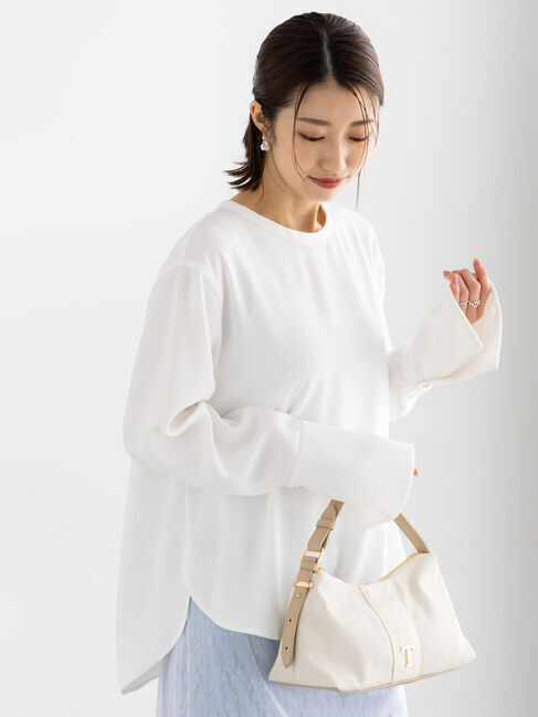 Te chichi「ジョーゼットTブラウス」|シャツ・ブラウス|オフホワイト