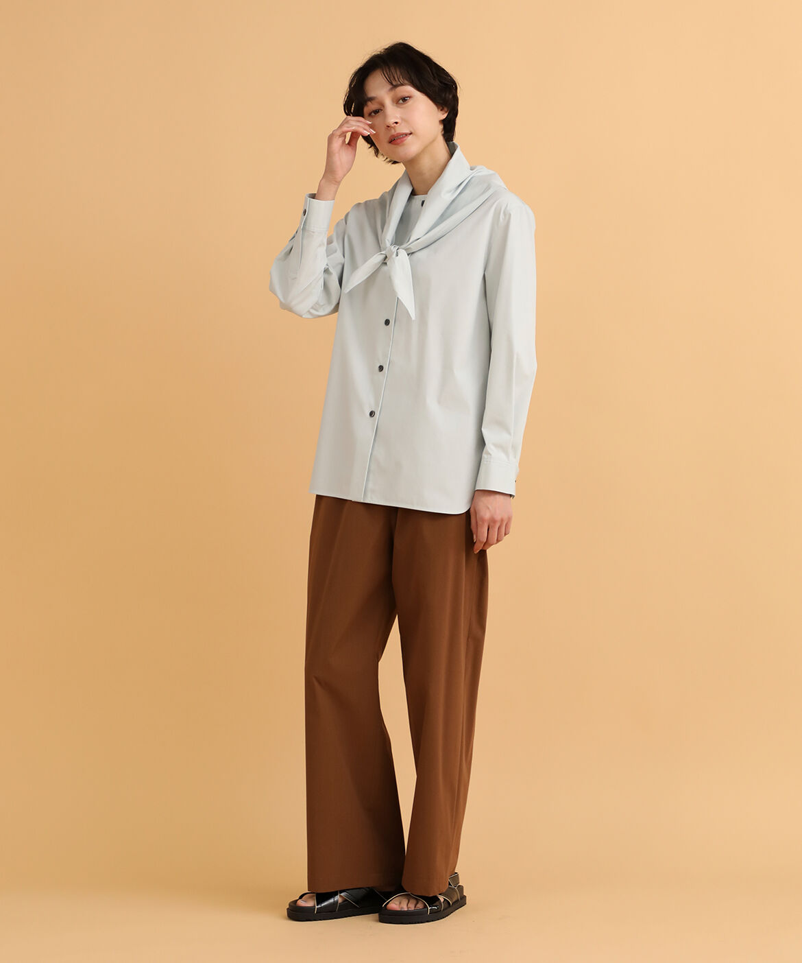 DAY by DAY it&rsquo;s international「華やかネックシャツ」|シャツ・ブラウス|