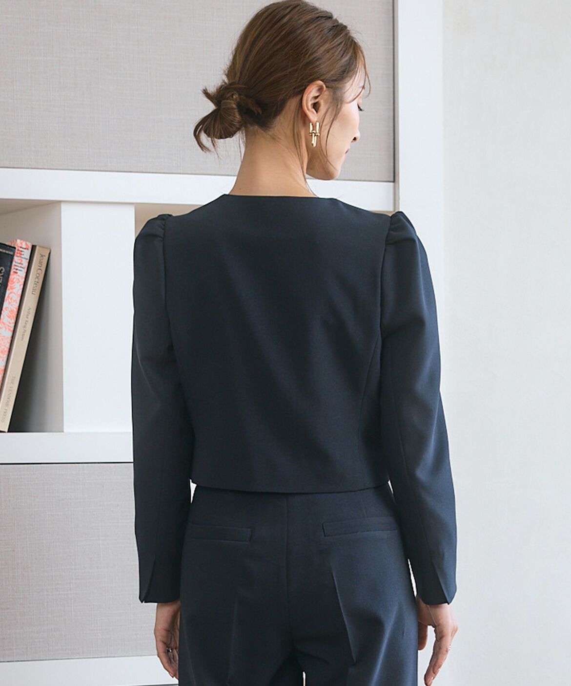 Maglie le cassetto「《M Maglie le cassetto&times;吉田理紗》アシメショートジャケット」|その他|