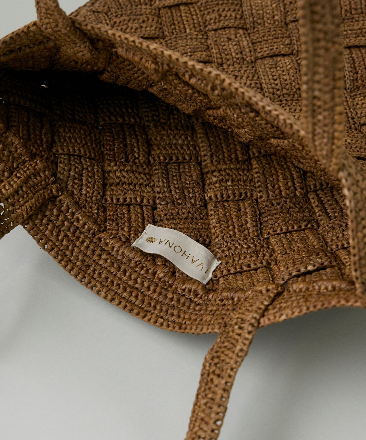 7-IDconcept.「ラフィアトートバッグ《IVAHONA-イバオナ-》」|トートバッグ|