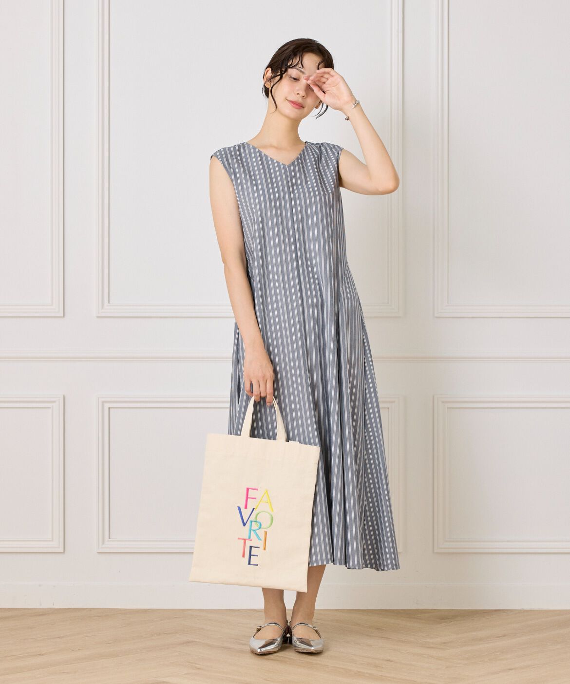 FAVORITE SUKINAMONO「《RAINBOW COLLECTION》刺繍ロゴキャンバストート」|トートバッグ|