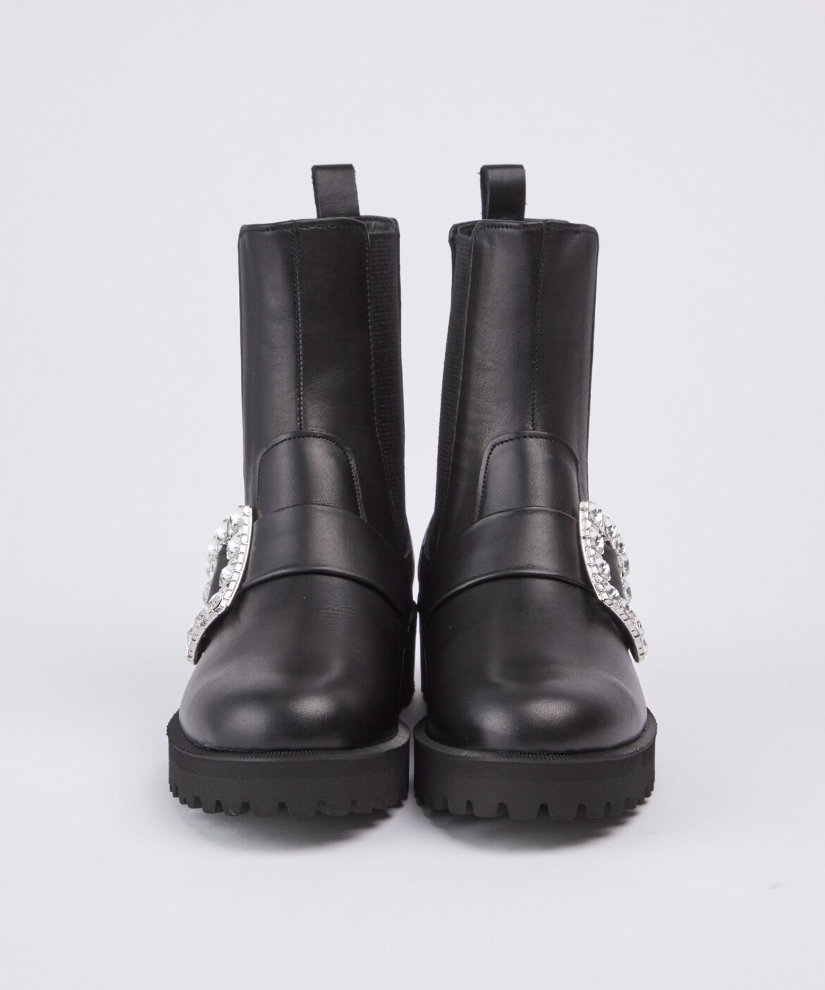 Maglie le cassetto「ビジューサイドゴアブーツ」|ショートブーツ|