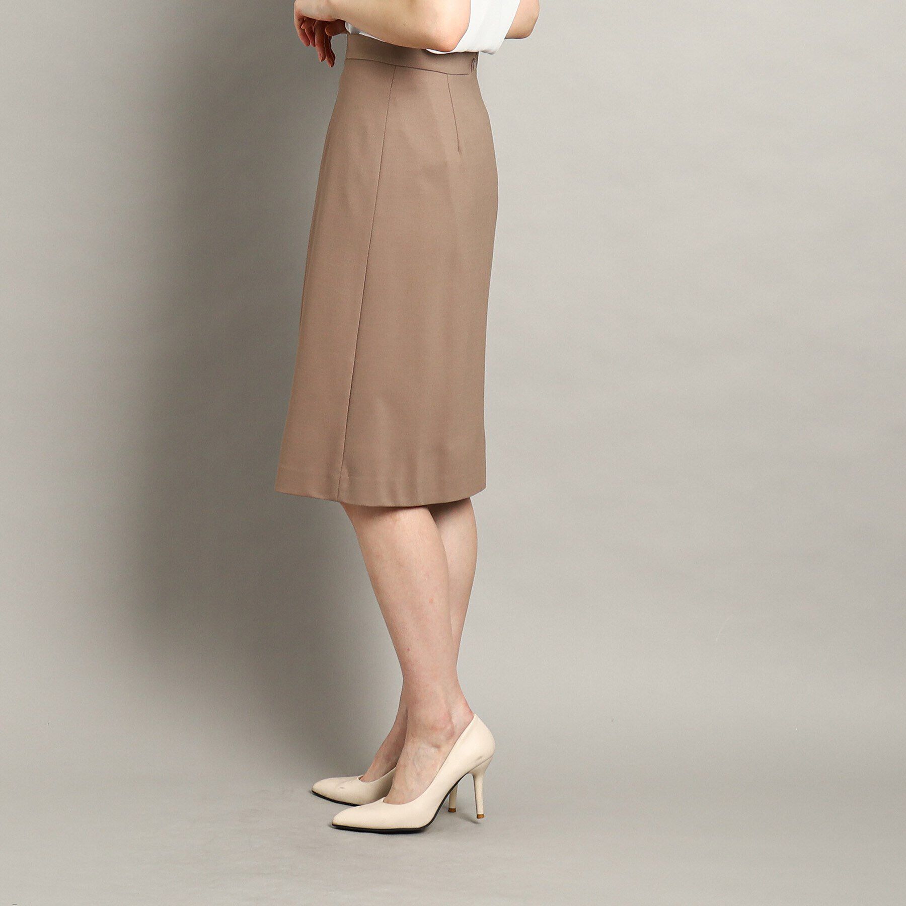 COUP DE CHANCE「【日本製/洗える】ストレッチ素材Ａラインスカート」|スカート|