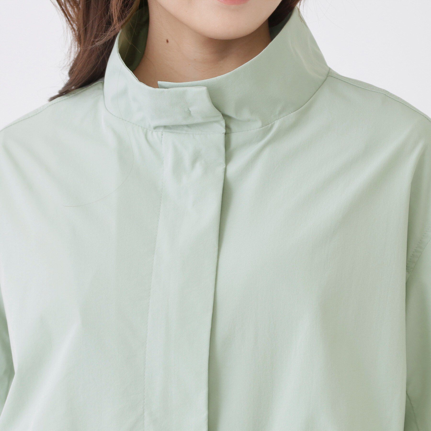 COUP DE CHANCE「【手洗い可／裏無し／ウエスト調整可】スタンド衿ブルゾン」|ブルゾン・スタジャン|