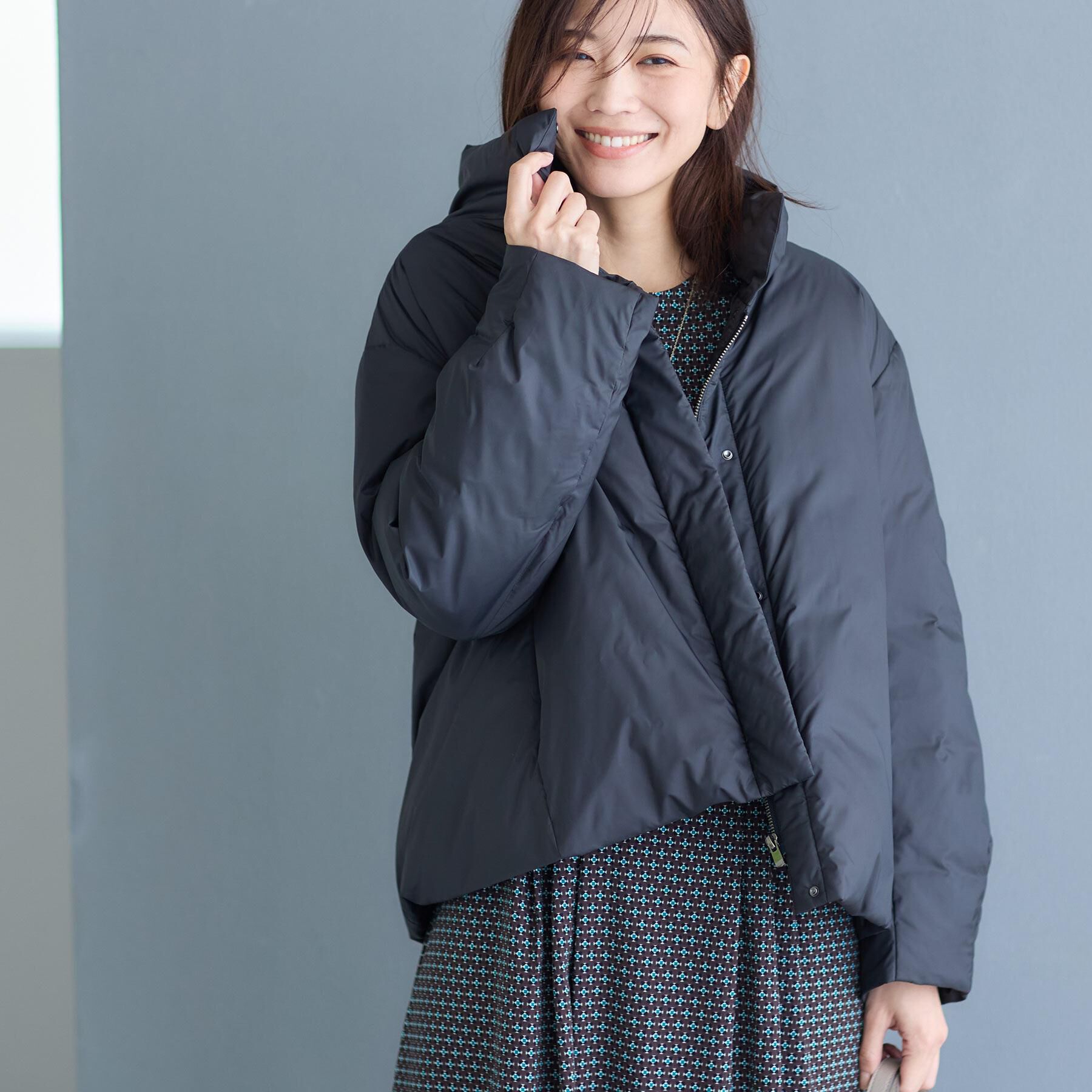 Reflect「【すっきりシルエット】ショート丈ダウンコート」|ダウン|