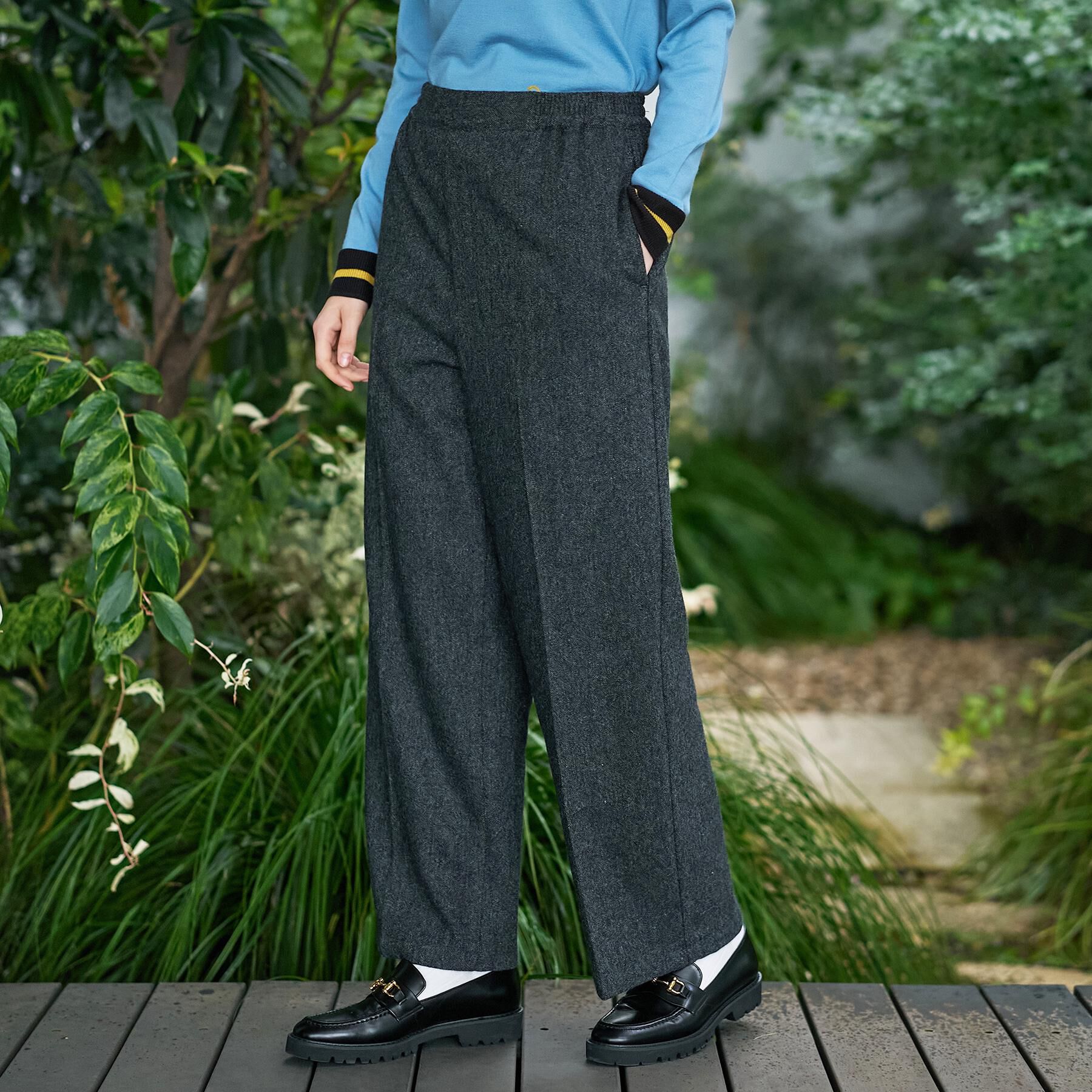 DRESSTERIOR「ウォッシャブルツイードイージーパンツ」|その他|