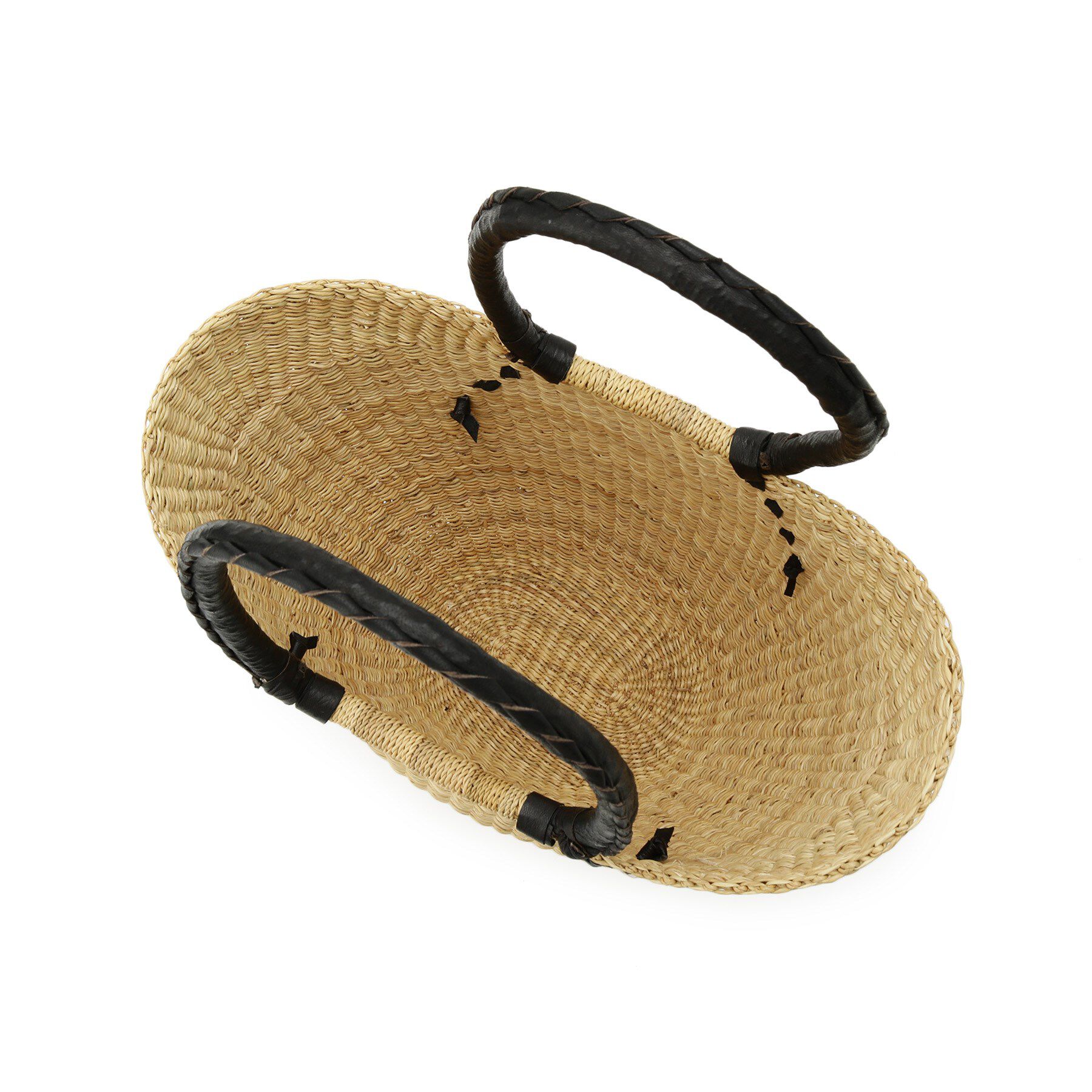 DRESSTERIOR「AFRICAN SQUARE（アフリカンスクエア）ブルキナバスケット」|トートバッグ|