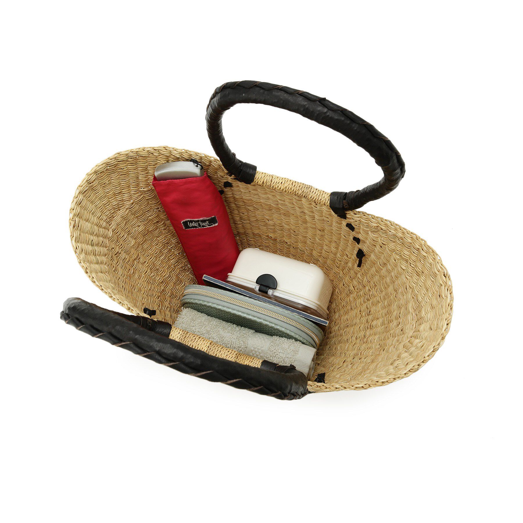 DRESSTERIOR「AFRICAN SQUARE（アフリカンスクエア）ブルキナバスケット」|トートバッグ|