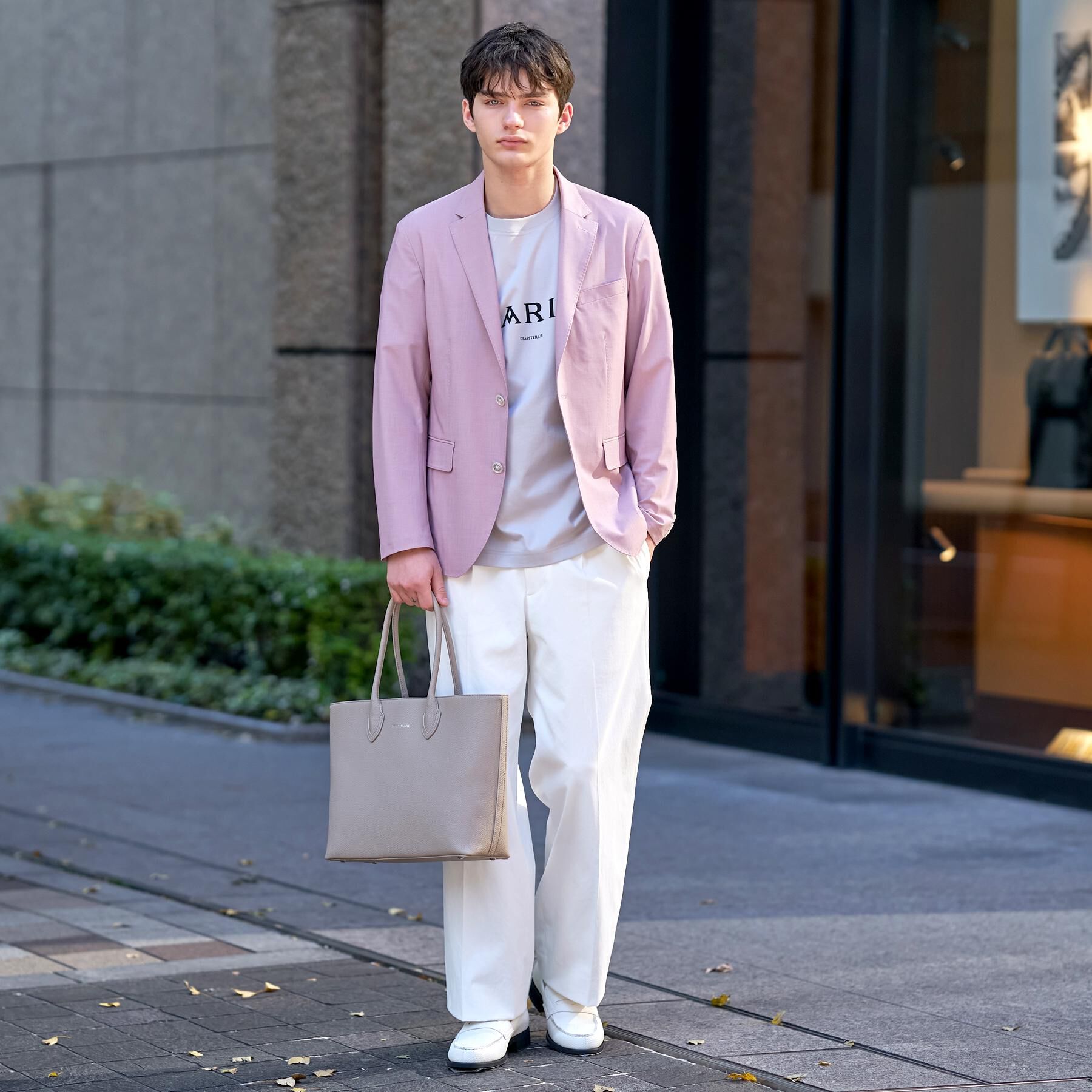 DRESSTERIOR「【セットアップ可】CARREMAN 2WAYストレッチジャケット」|テーラードジャケット|