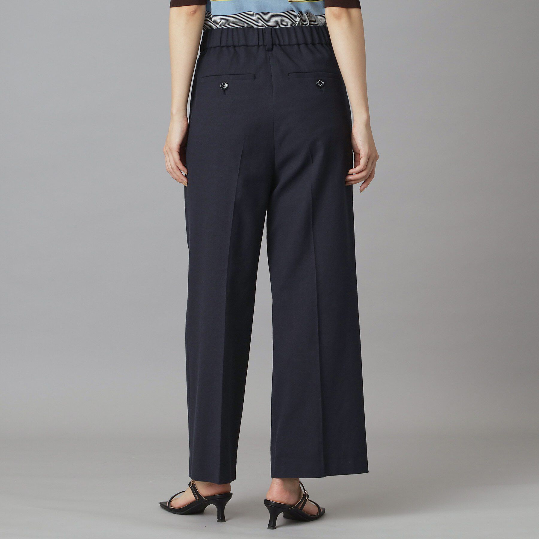 DRESSTERIOR「リネンブレンドオックスストレートパンツ」|その他|