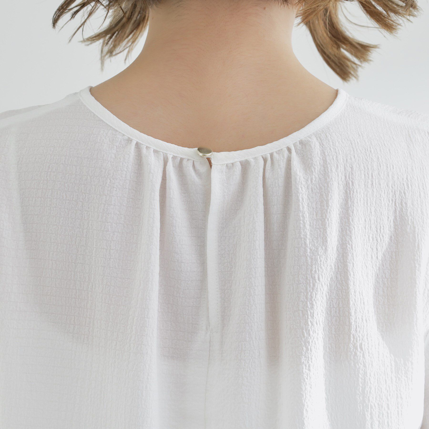 grove「【2点SET/お洒落見え/体型カバー】ツイード調キャミ&times;ブラウスセット」|シャツ・ブラウス|